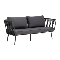Sofá de 2,5 plazas Pavone, Black*Bloomingville Online