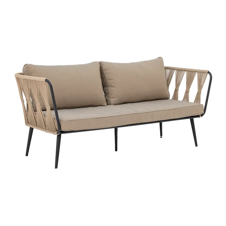 Sofá de 2,5 plazas Pavone, Brown*Bloomingville Discount