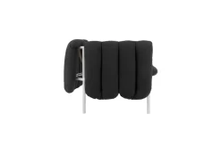Sofá de 2,5 plazas Puffy 205 cm, Anthracite-acero inoxidable*Hem Hot