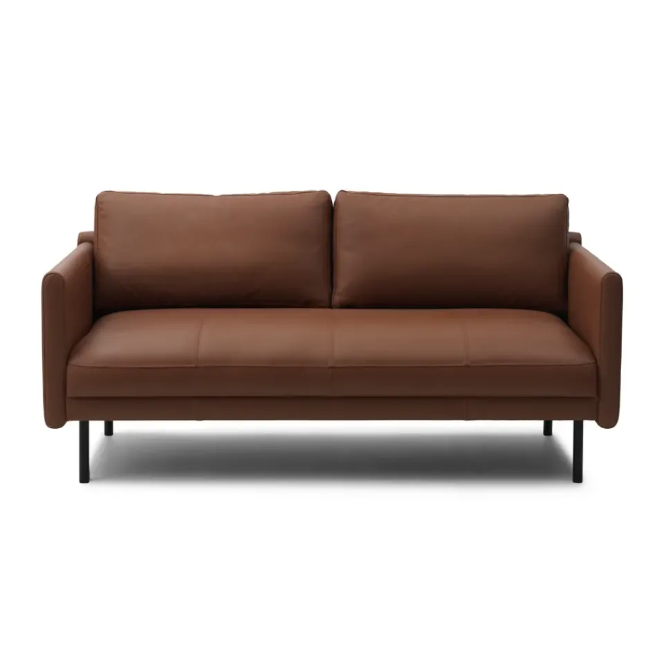 Sofá de 2 plazas Rar, Omaha leather cognac*Normann Copenhagen Discount