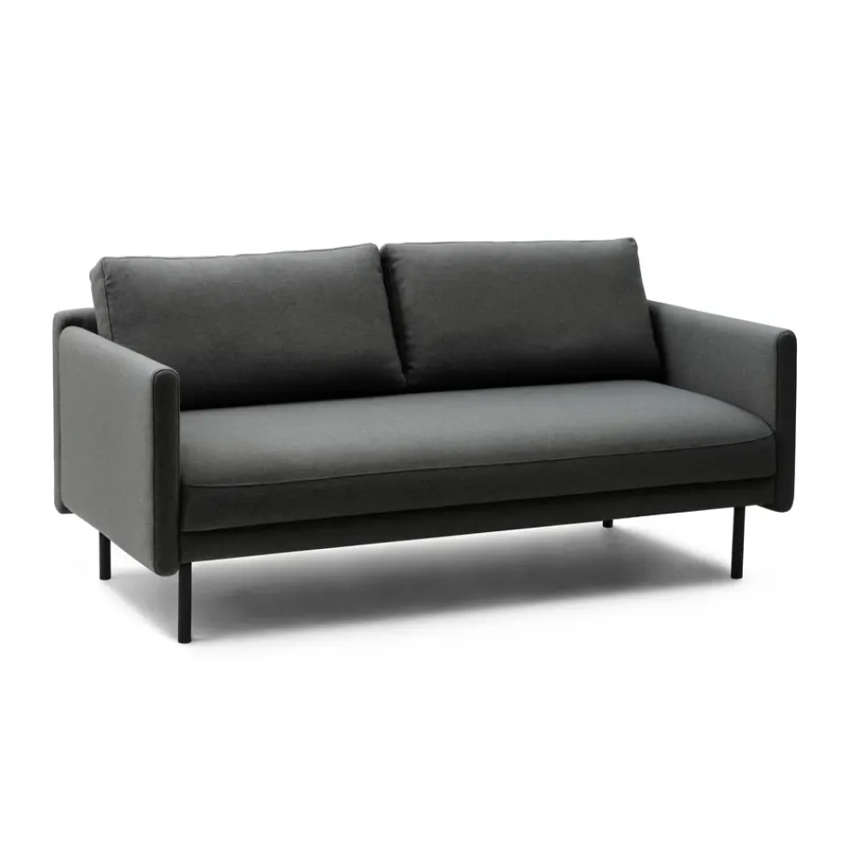 Sofá de 2 plazas Rar, Re-Born dark grey*Normann Copenhagen Discount