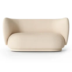 Sofá de 2 plazas Rico, Brushed offwhite*Ferm Living Outlet