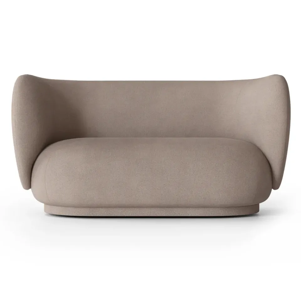 Sofá de 2 plazas Rico, Brushed warm grey*Ferm Living Discount
