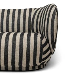 Sofá de 2 plazas Rico, Louisiana sand black*Ferm Living Sale