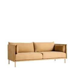 Sofá de 3 plazas Silhouette, Patas de roble aceitado cognac*HAY Best