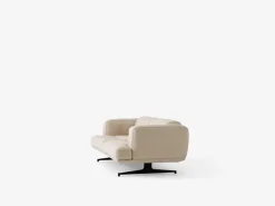 Sofá Inland AV22 2 plazas, Clay 0011-warm black*&Tradition