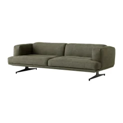 Sofá Inland AV23 3 plazas, Clay 0014-warm black*&Tradition Best