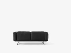 Sofá Inland AV22 2 plazas, Cuero Noble-warm black*&Tradition Hot