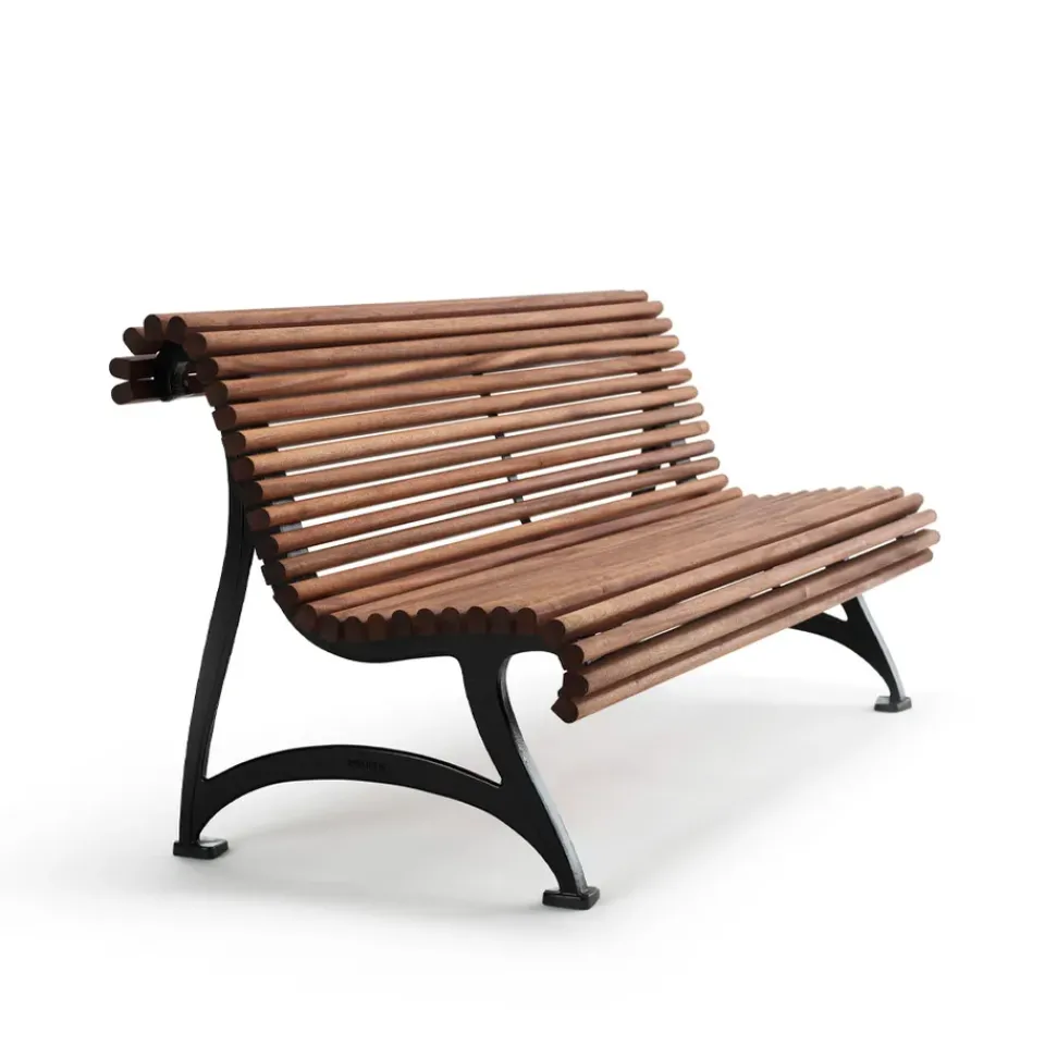 Sofá Jujol, Caoba, soporte negro*Byarums bruk Hot