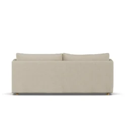 Sofá Linnevik, Bern 0341-roble blanco aceitado, 3 plazas, con faldón*1898 Clearance