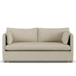 Sofá Linnevik, Bern 0341-roble blanco aceitado, 2 plazas, con faldón*1898 Outlet