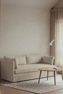 Sofá Linnevik, Bern 0341-roble blanco aceitado, 2 plazas, con faldón*1898 Outlet