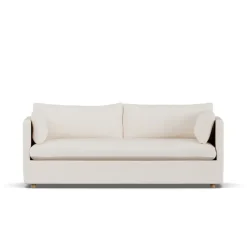 Sofá Linnevik, Caleido 9600-roble blanco aceitado, 3 plazas, con faldón*1898 Online