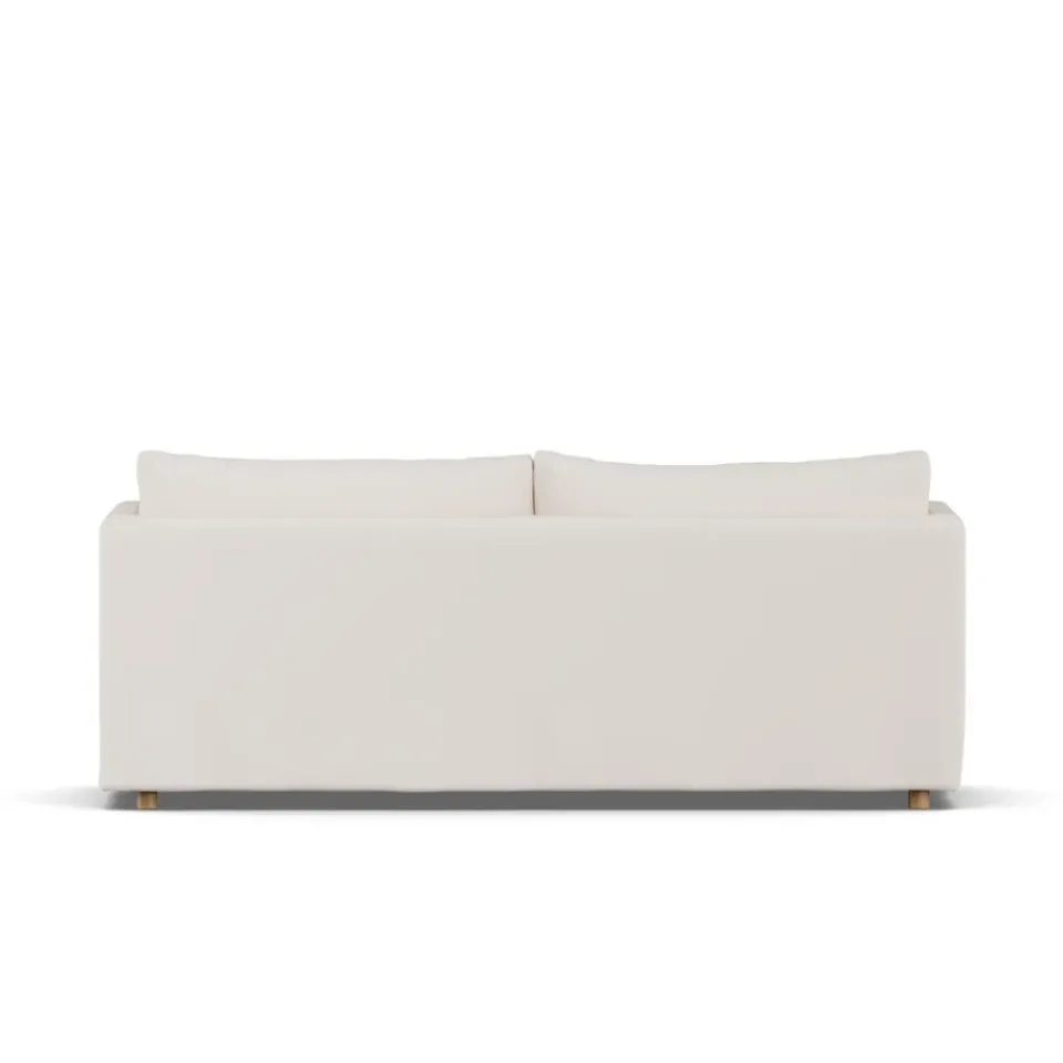 Sofá Linnevik, Caleido 9600-roble blanco aceitado, 3 plazas, con faldón*1898 Online