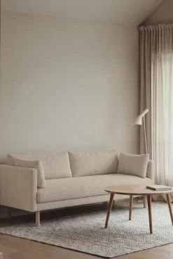 Sofá Linnevik, Jump 1956-roble blanco aceitado, 3 plazas*1898 Clearance