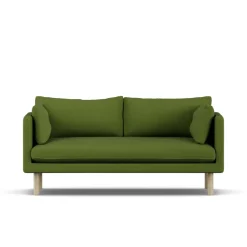 Sofá Linnevik, Luiza Green 3975-roble blanco aceitado, 2 plazas*1898 Hot