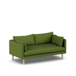 Sofá Linnevik, Luiza Green 3975-roble blanco aceitado, 2 plazas*1898 Hot