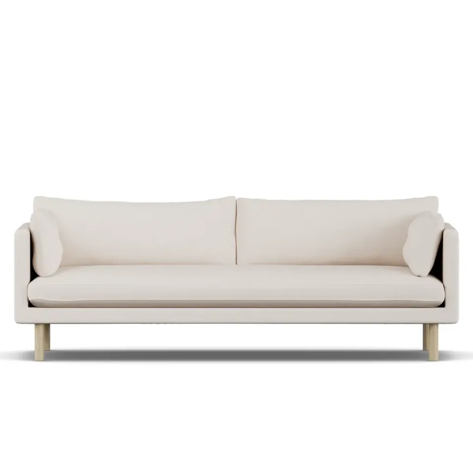 Sofá Linnevik, Same Off White 6671-roble aceitado, 4 plazas*1898 Clearance