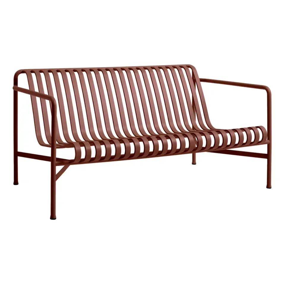 Sofá lounge Palissade, Iron red*HAY Online