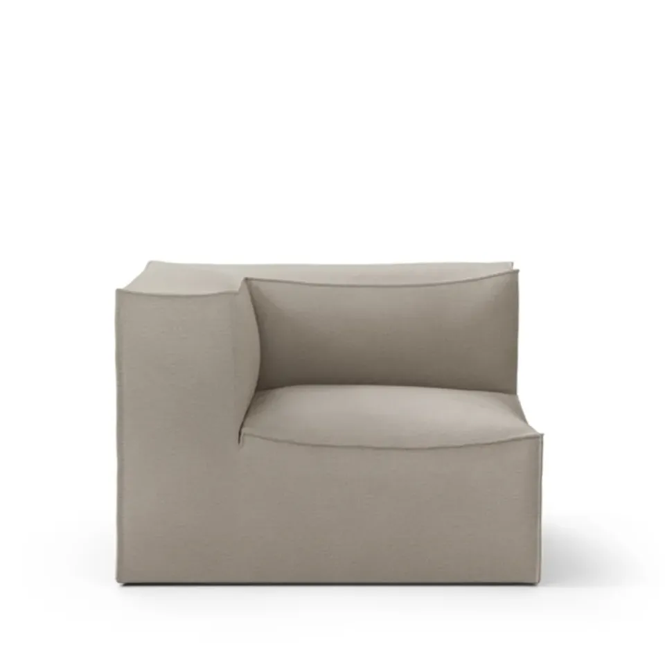 Sofá modular Catena, Tela cotton linen natural, connect corner 200*Ferm Living New