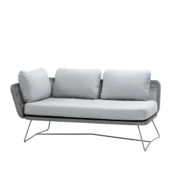 Sofá modular Horizon, Natté light grey, derecha*Cane-line Clearance