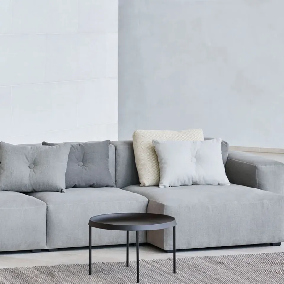 Sofá modular Mags Soft low, tejido Linara 443 tweed, izquierda*HAY Outlet