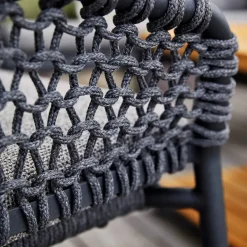 Sofá modular Ocean, Dark grey, izquierdo*Cane-line Hot