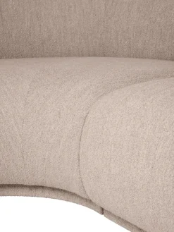 Sofá modular Rico con reposabrazos L (izquierda), Soft Bouclé, Natural*Ferm Living Hot