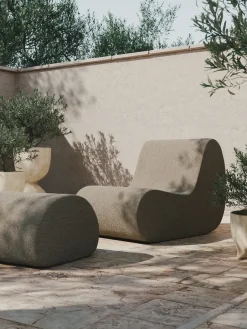 Sofá modular Rouli center module pure bouclé, Sand*Ferm Living