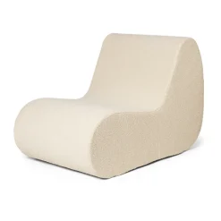 Sofá modular Rouli center module pure bouclé, Off-white*Ferm Living Online