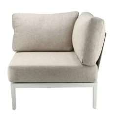 Sofá modular Santander módulo de esquina, Blanco-beige*1898