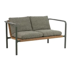 Sofá Motty, Nordic green-teddy , 2 plazas*Brafab Outlet