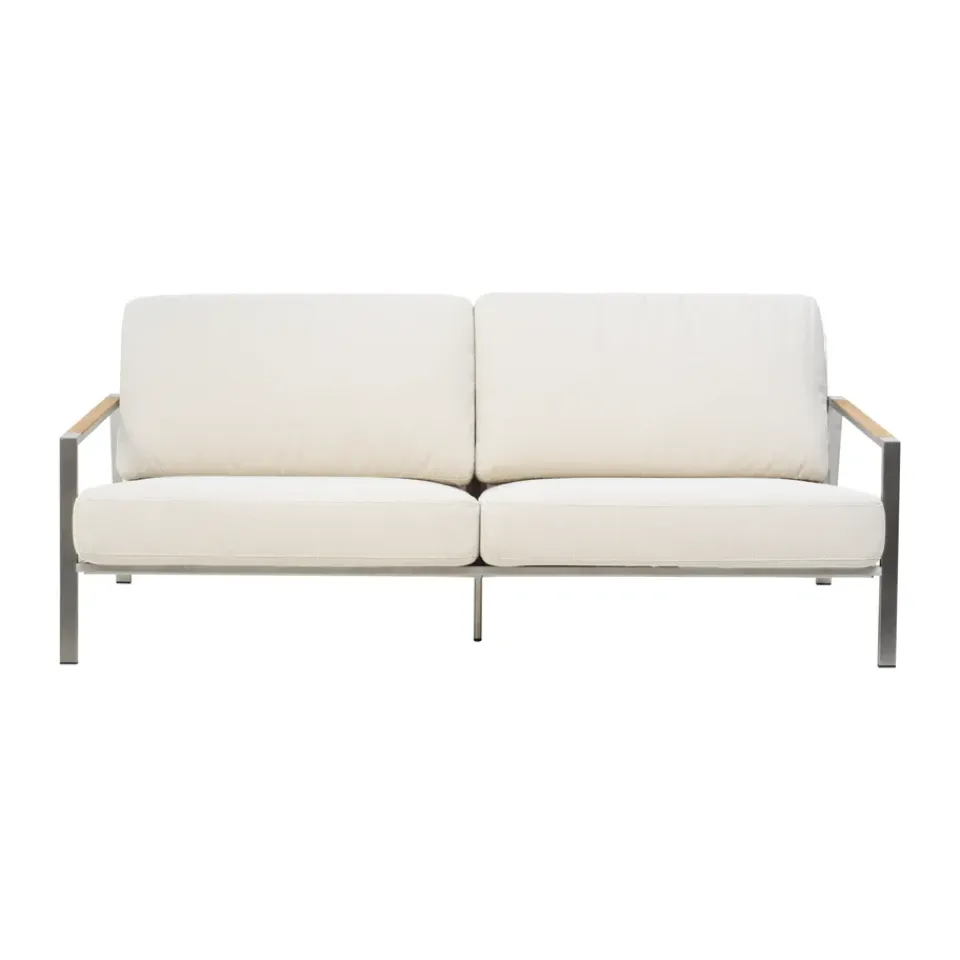Sofá Naos, Stainless steel-dot beige, 2,5 plazas*Brafab Hot