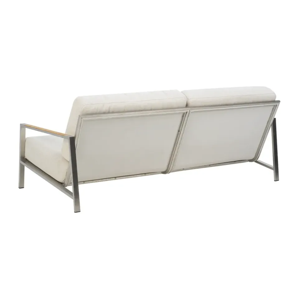 Sofá Naos, Stainless steel-dot beige, 2,5 plazas*Brafab Hot