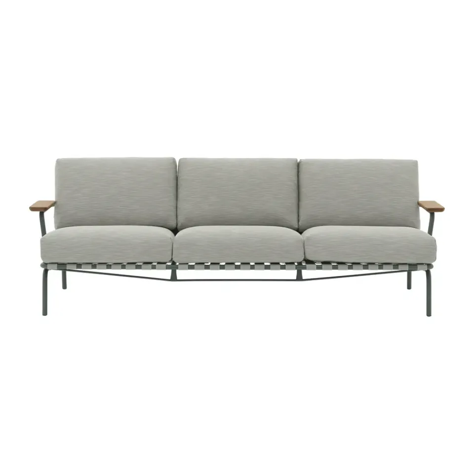 Sofá Settle de 2 plazas, Ribbed Weave 2 Dark green*Muuto Sale