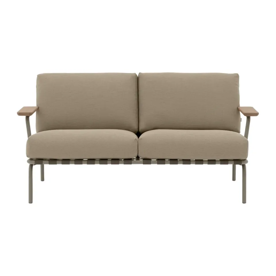 Sofá Settle de 2 plazas, Ribbed Weave 5 Taupe*Muuto Sale