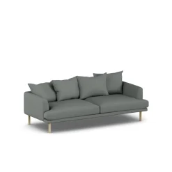 Sofá Sjövik, Caleido Grey 1240-roble blanco aceitado, 3 plazas*1898 Clearance
