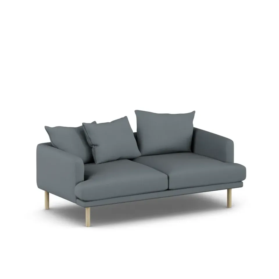 Sofá Sjövik, Same Blue 6678-roble blanco aceitado, 2,5 plazas*1898 Best