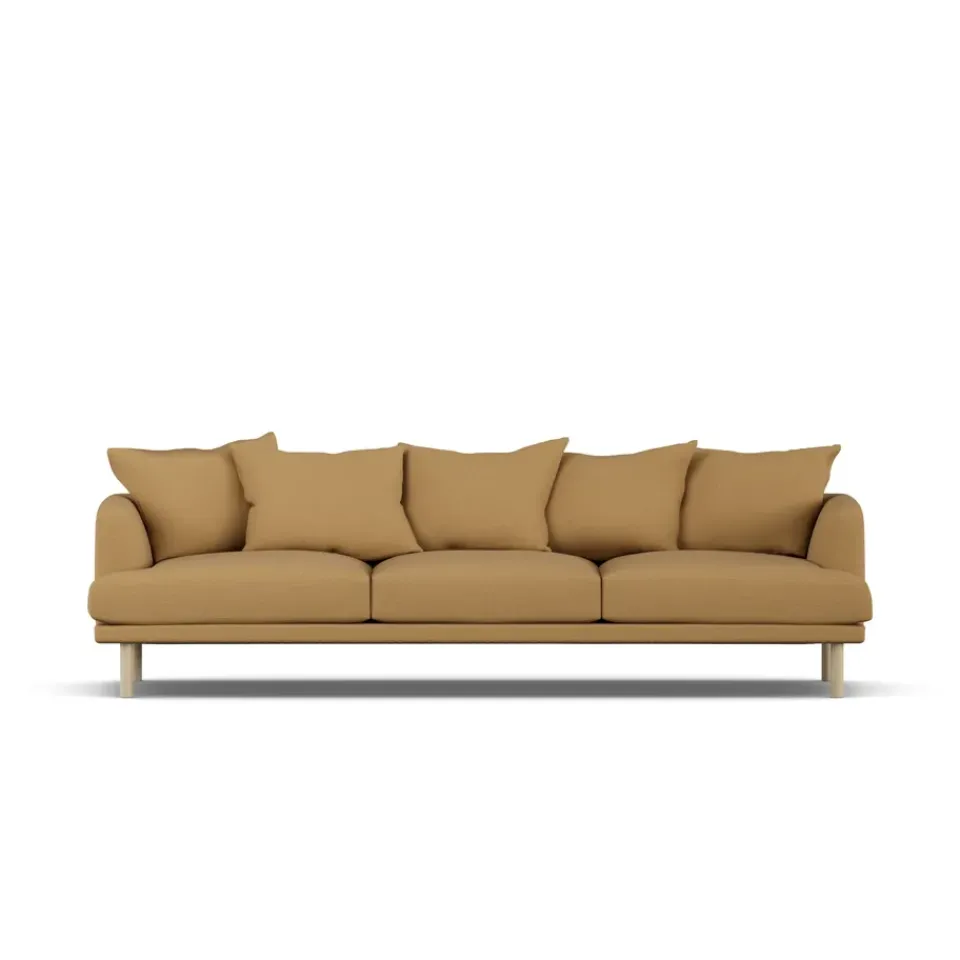 Sofá Sjövik, Same Ochre 6676-roble blanco aceitado, 3,5 plazas*1898 Clearance