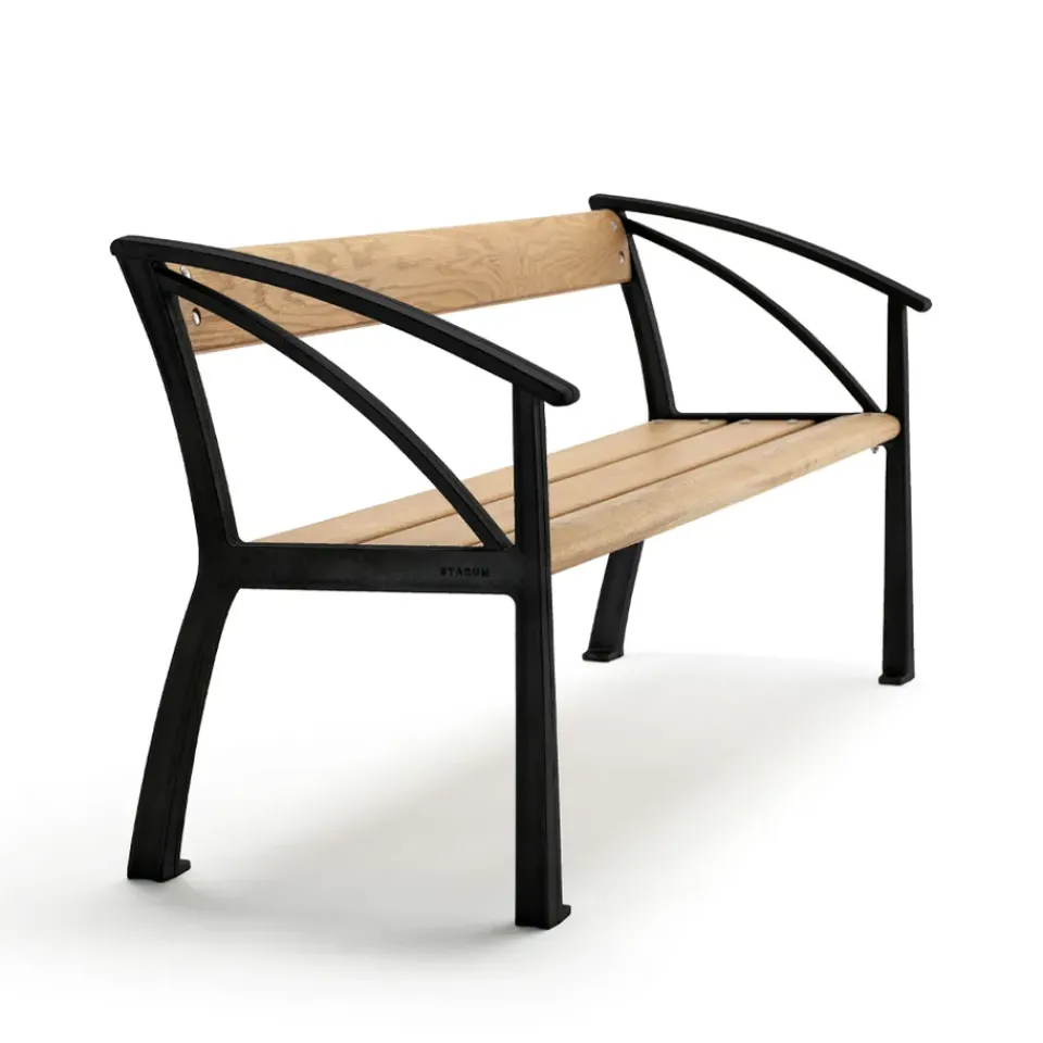 Sofá Vasa, Roble aceitado, soporte negro*Byarums bruk Discount