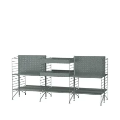 Soporte vertical galvanizado Outdoor, Galvanizado*String Clearance