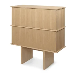 Stilt sideboard double 109x100 cm, Natural oak*Ferm Living Discount