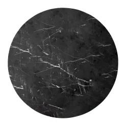 Tablero Androgyne para mesa auxiliar Ø65 cm, Nero Marquina*Audo Copenhagen Sale