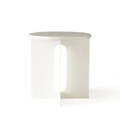 Tablero Androgyne para mesa auxiliar Ø42 cm, marfil*Audo Copenhagen New
