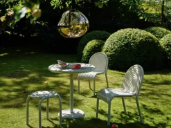 Tablero para mesa de café Groove redondo Ø70 cm, Masilla*Tom Dixon Hot