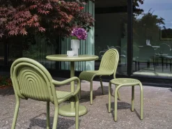 Tablero para mesa de café Groove redondo Ø70 cm, Musgo*Tom Dixon Hot