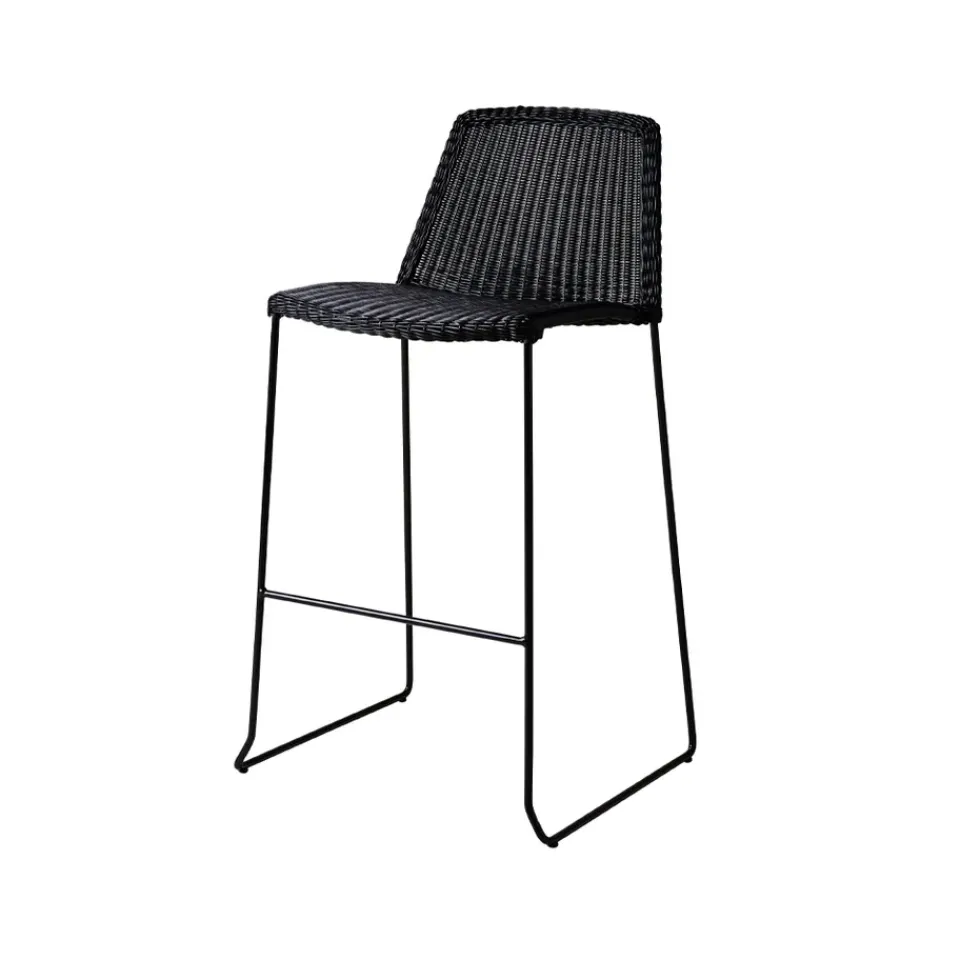 Taburete alto Breeze, Black*Cane-line New