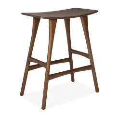 Taburete alto Osso Counter 67 cm, Lackad teak brown*Ethnicraft Hot
