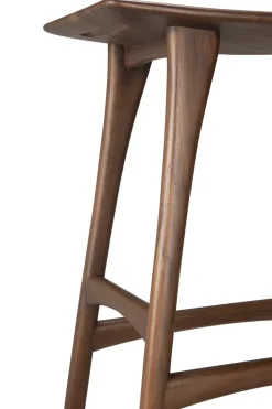 Taburete alto Osso Counter 67 cm, Lackad teak brown*Ethnicraft Hot