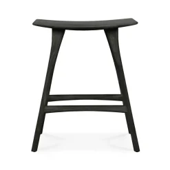 Taburete alto Osso Counter 67 cm, Oak black*Ethnicraft Best